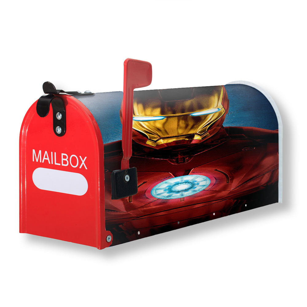 Iron Man Wallpaper Mobile Magnetic Mailbox Cover - 18.0" x 21.0"
