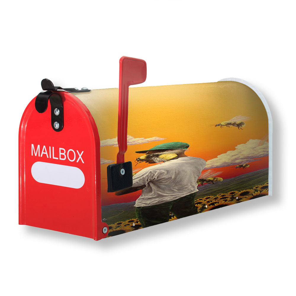 J Cole Bee Garden Sunset Magnetic Mailbox Cover - 18.0" x 21.0"