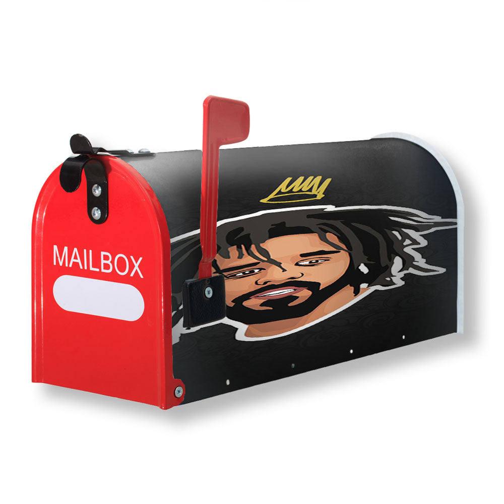 J Cole Vector Head Magnetic Mailbox Cover - 18.0" x 21.0"