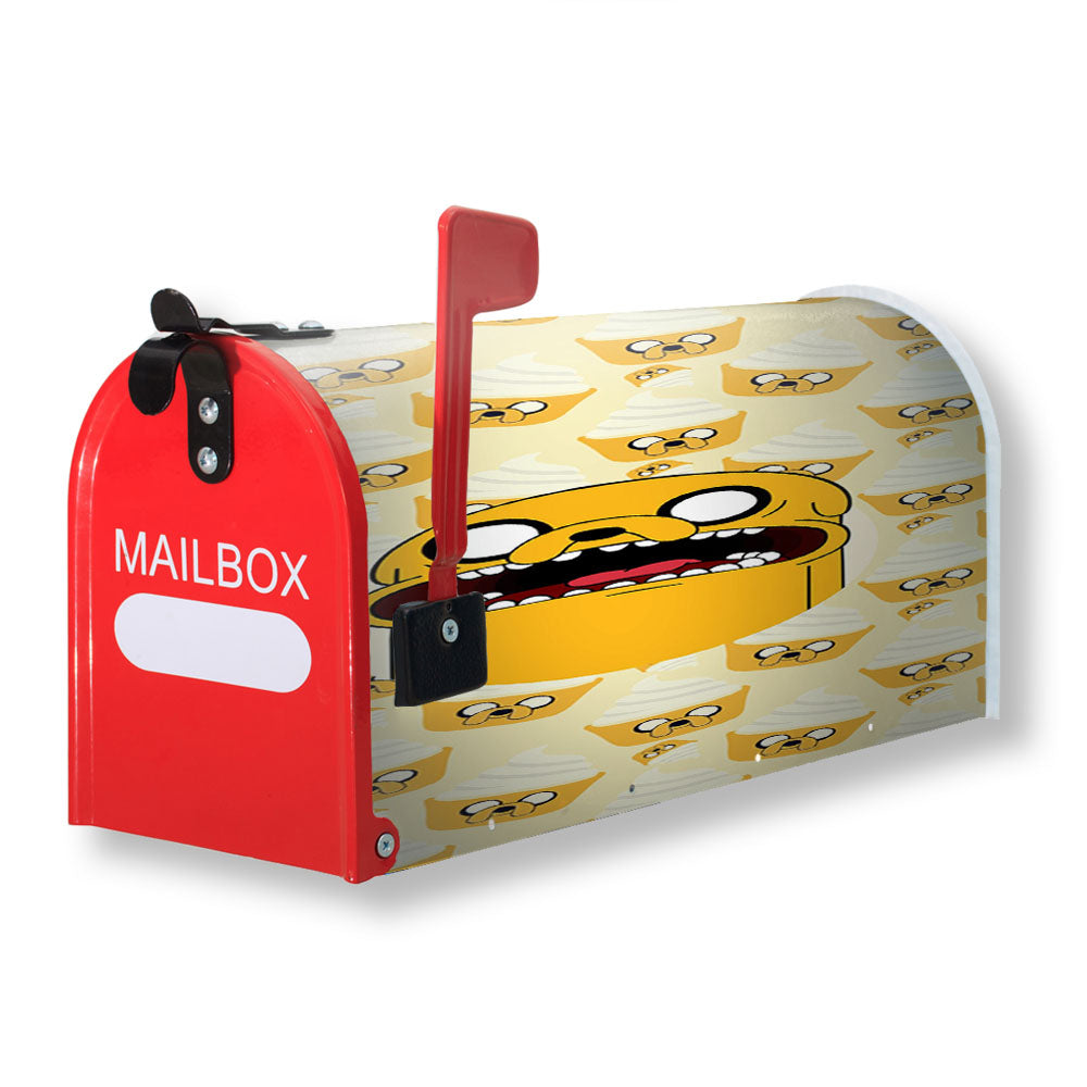 Jake Cake Pattern Magnetic Mailbox Cover - 18.0" x 21.0"