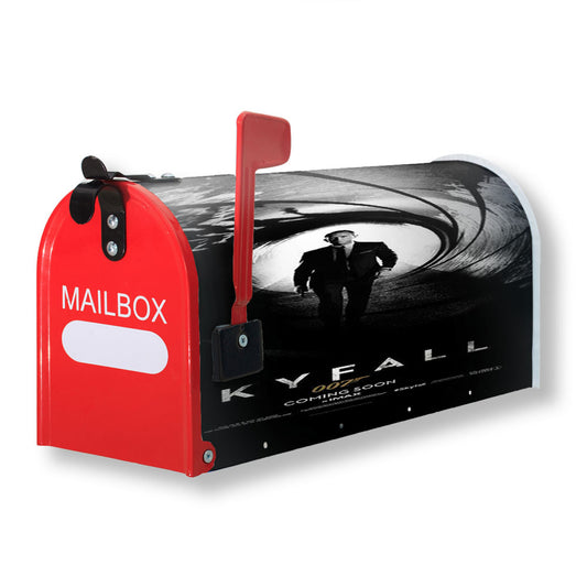 James Bond 007 Skyfall Magnetic Mailbox Cover 18" x 21" Outdoor Decor