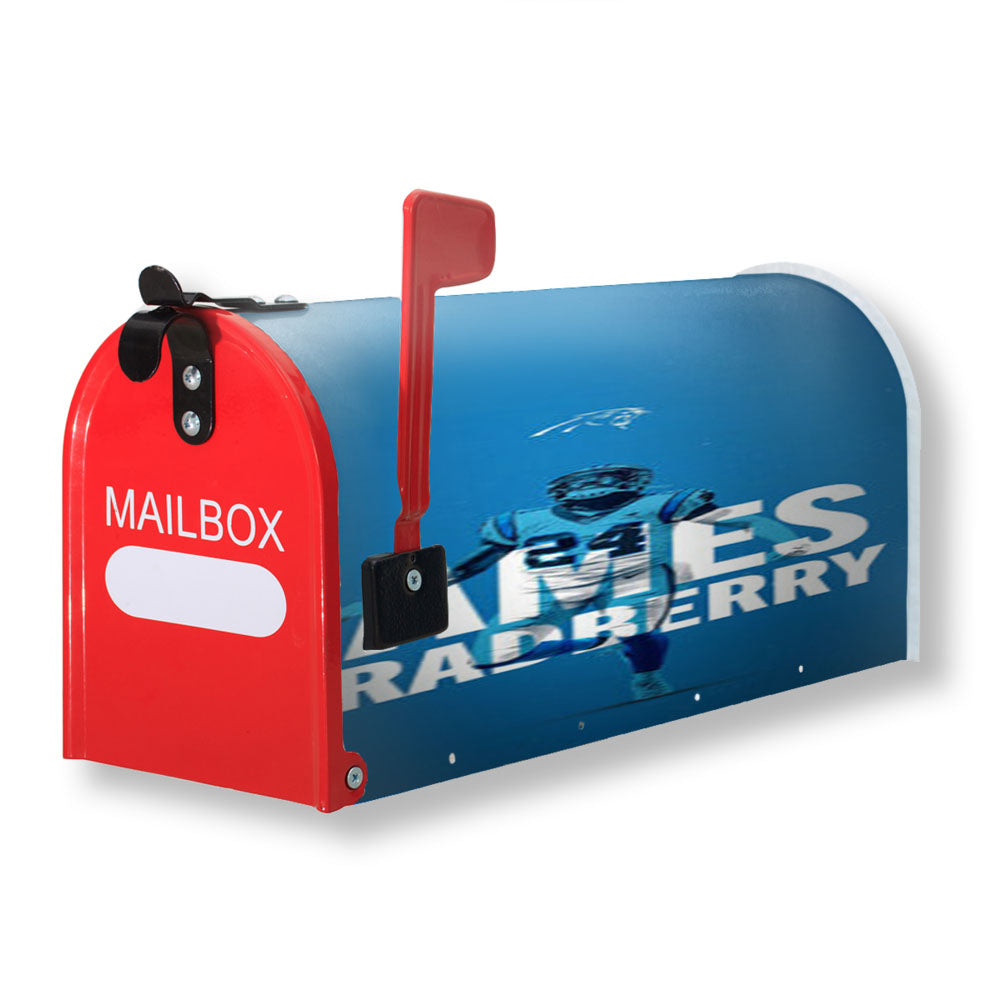 James Bradberry Carolina Panthers Magnetic Mailbox Cover - 18.0" x 21.0"