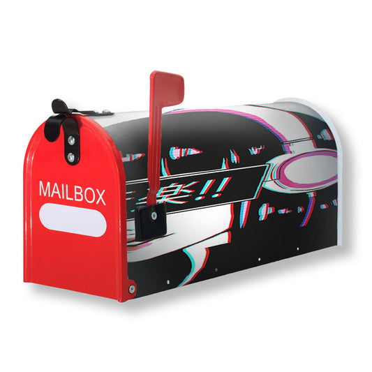 Japan Girl Walkman Magnetic Mailbox Cover 18" x 21" Outdoor Decor