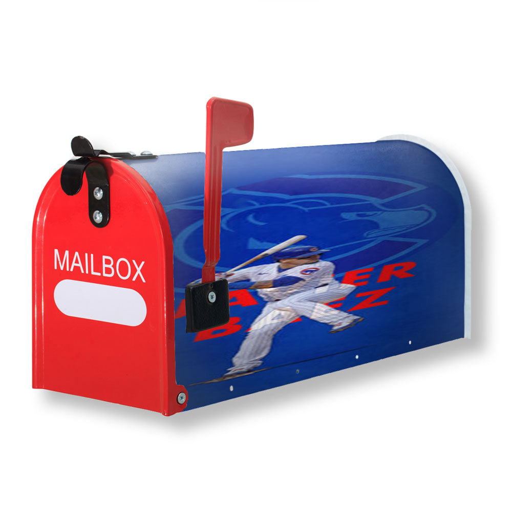 Javier Baez Chicago Cubs Magnetic Mailbox Cover - 18.0" x 21.0"