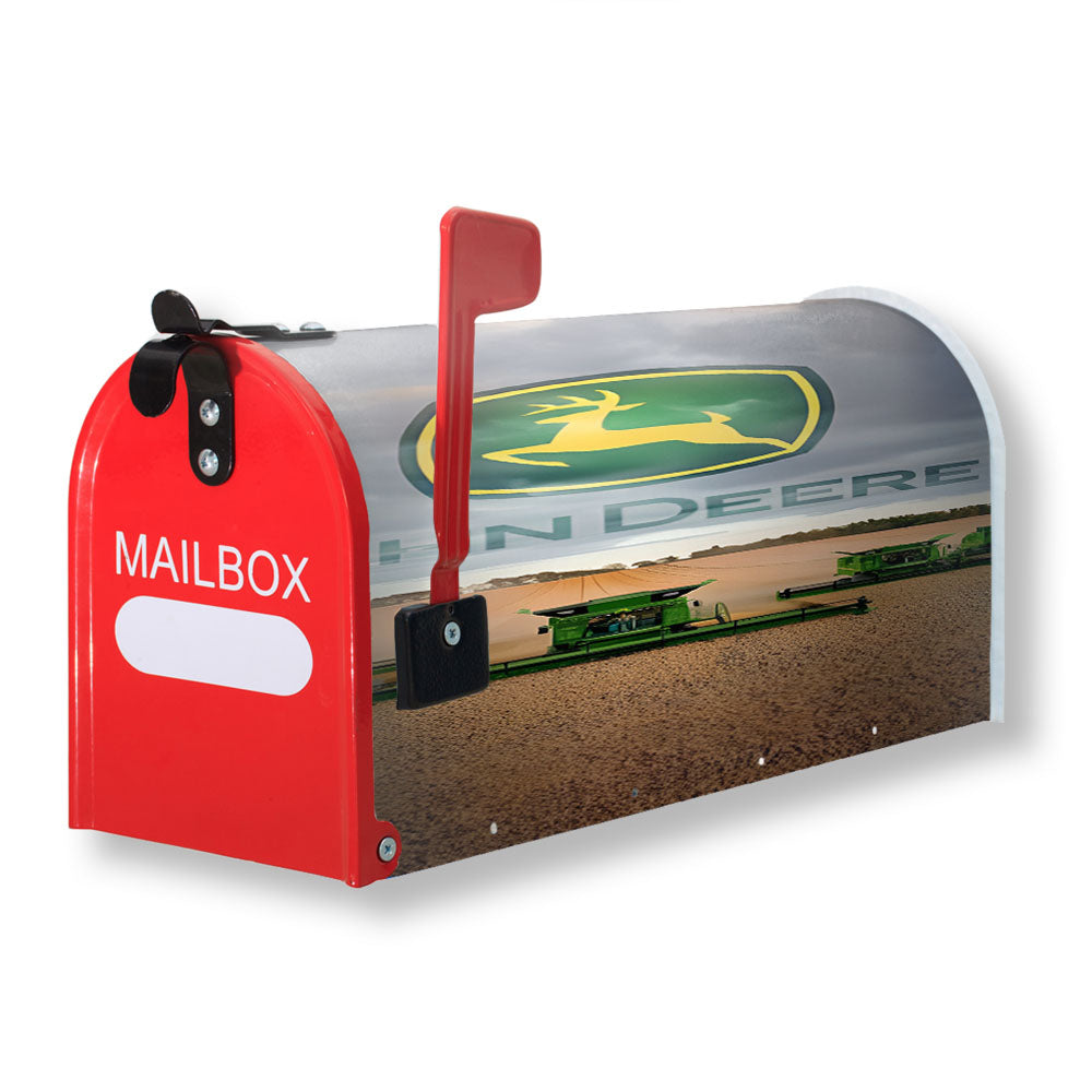 John Deere Logo 6 Magnetic Mailbox Cover - 18.0" x 21.0"