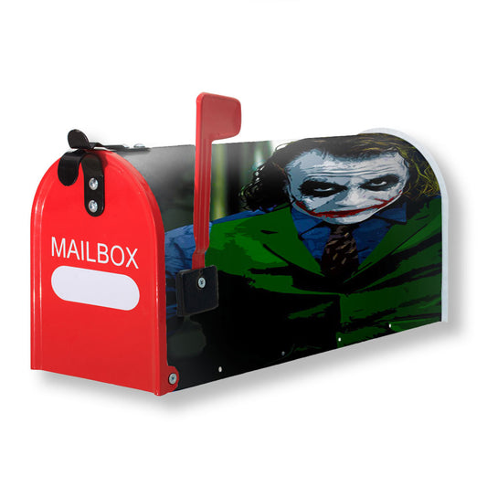 Joker Artwork Magnetic Mailbox Cover 18" x 21" Outdoor Decor