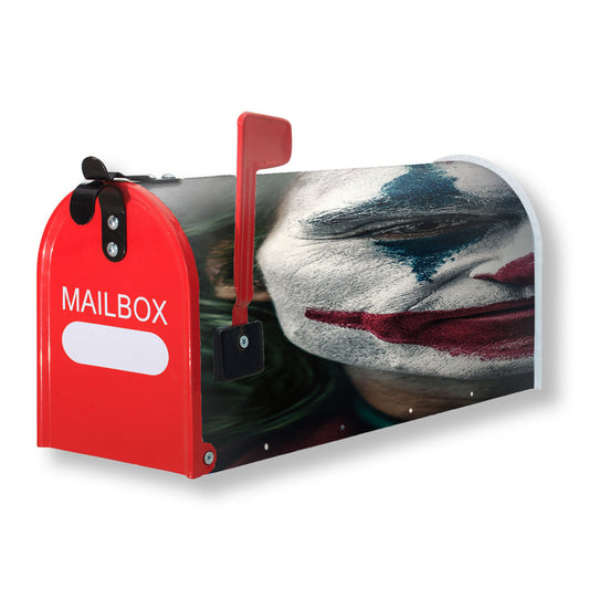 Joker Half Face Magnetic Mailbox Cover 18" x 21" Outdoor Decor