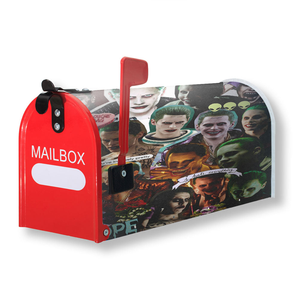 Joker Photo Collage Magnetic Mailbox Cover - 18.0" x 21.0"