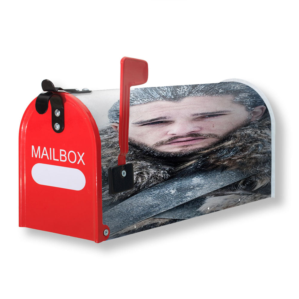 Jon Snow Lord Snow Magnetic Mailbox Cover - 18.0" x 21.0"