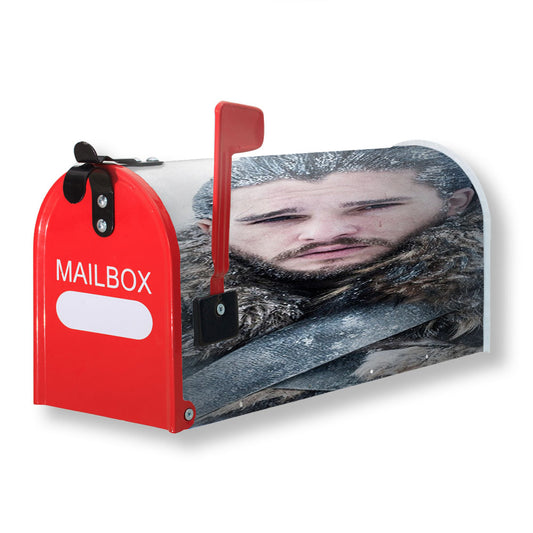 Jon Snow Lord Snow Magnetic Mailbox Cover 18" x 21" Outdoor Decor