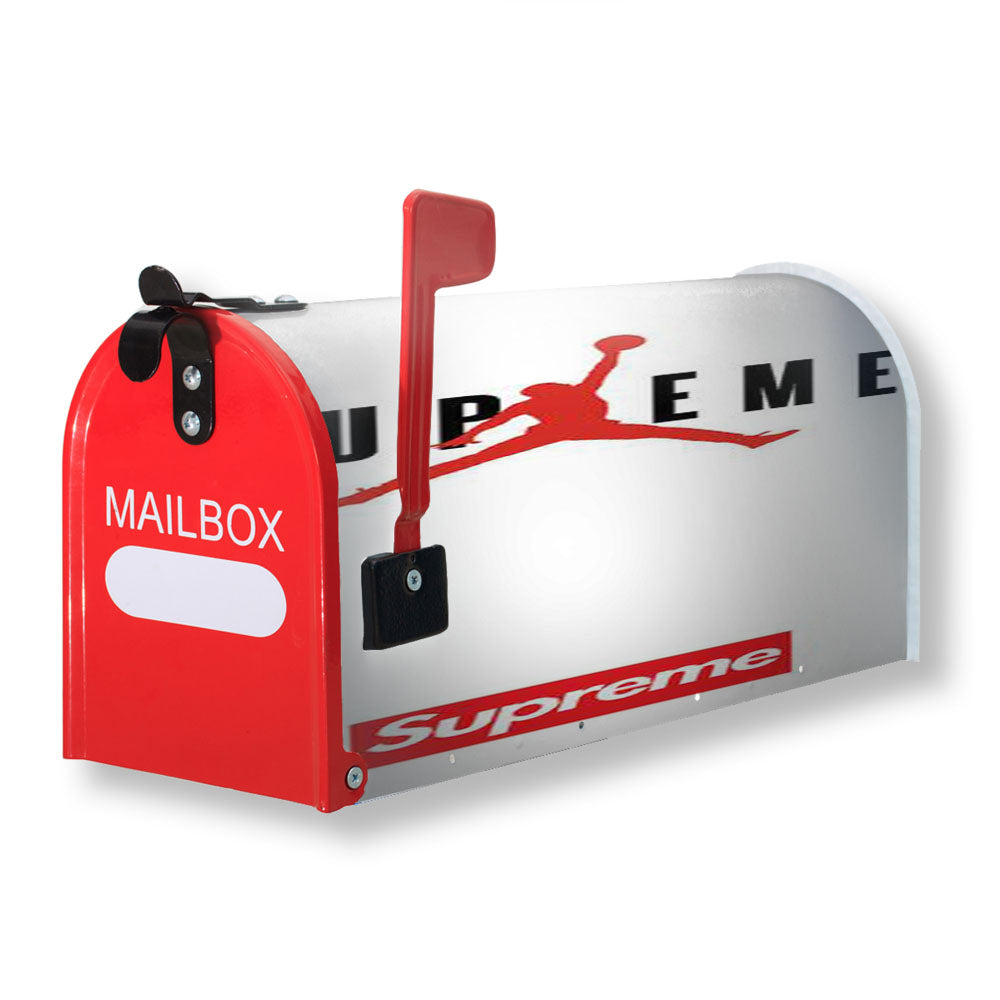 Jordan Supreme White Magnetic Mailbox Cover - 18.0" x 21.0"