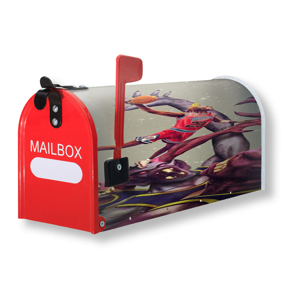 Jumping Style Air Jordan Magnetic Mailbox Cover - 18.0" x 21.0"