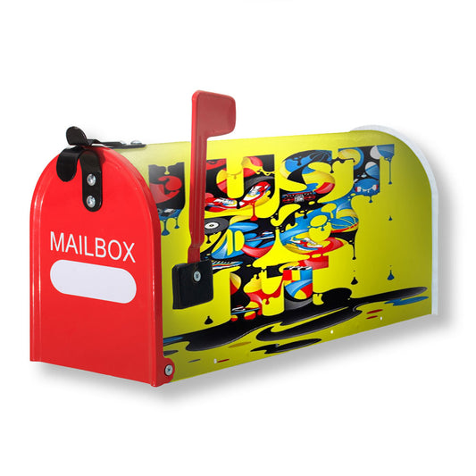 Just Do It Splash Art Magnetic Mailbox Cover 18" x 21" Outdoor Decor