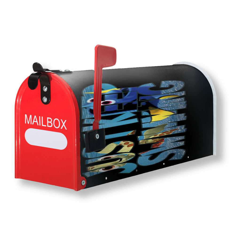 Just Keep Swimming Dory Nemo Magnetic Mailbox Cover - 18.0" x 21.0"