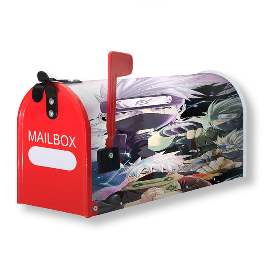 Kakashi Hatake Transformation Pedia Magnetic Mailbox Cover 18" x 21" Outdoor Decor