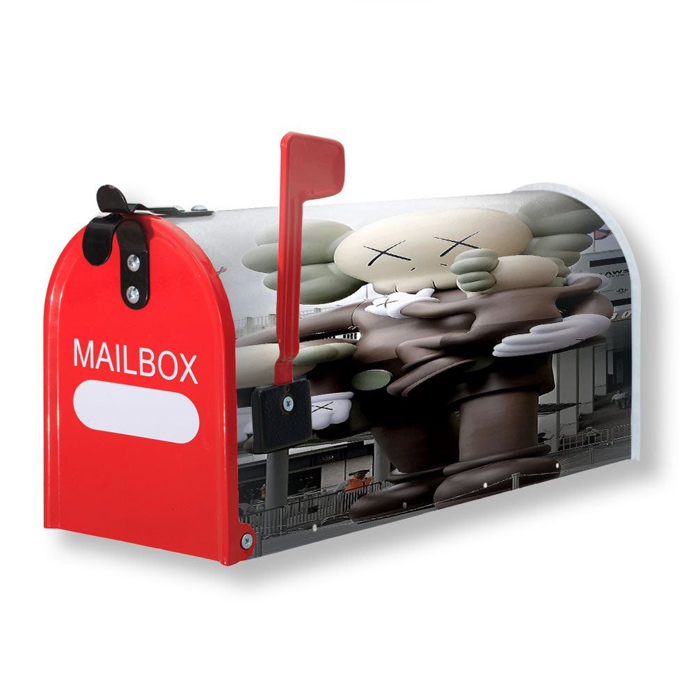 Kaws Clean Slate Harbour City Miniatur Magnetic Mailbox Cover - 18.0" x 21.0"