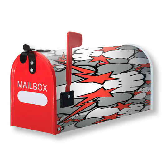 Kaws Wallpaper Magnetic Mailbox Cover 18" x 21" Outdoor Decor