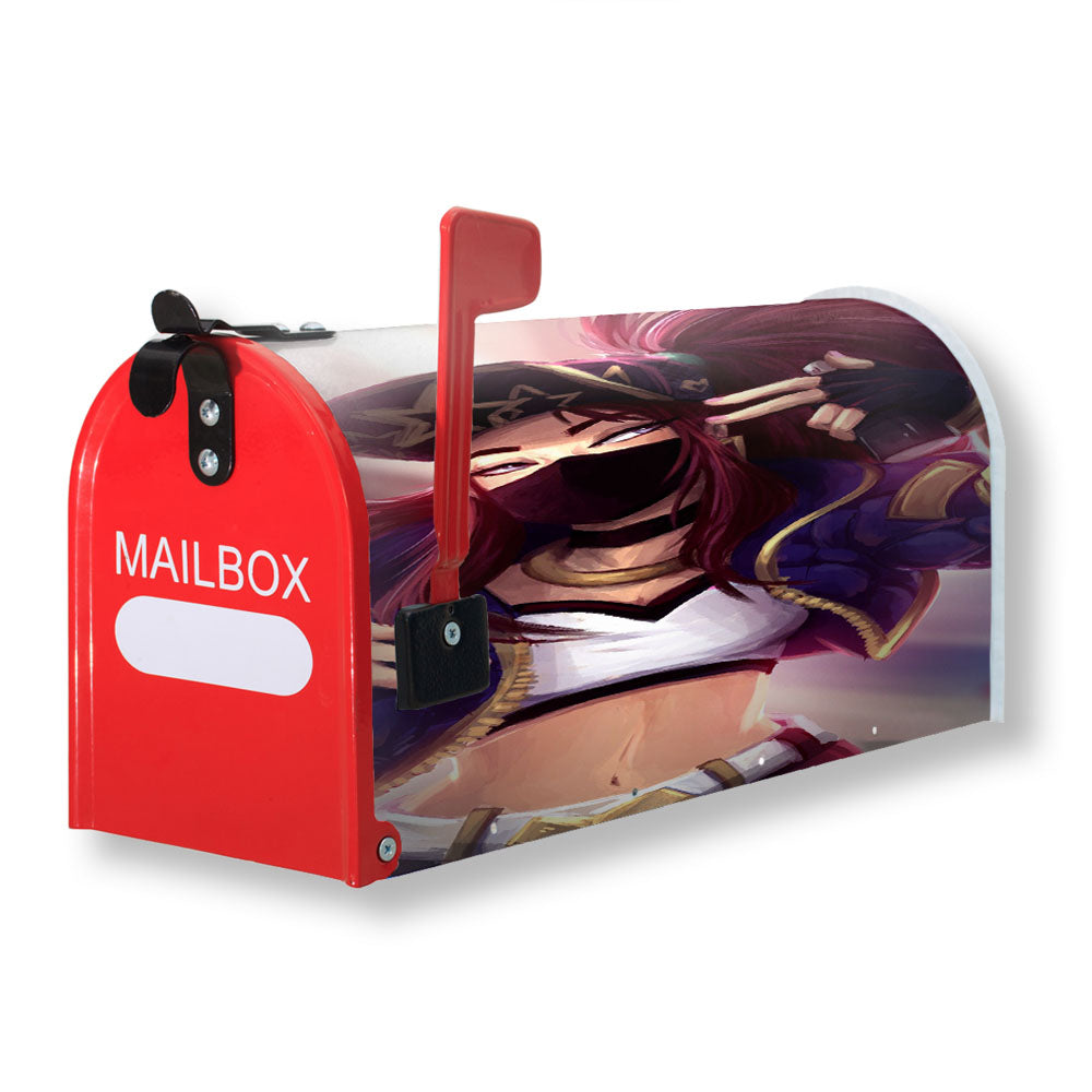Kda Akali League Of Legends Magnetic Mailbox Cover - 18.0" x 21.0"
