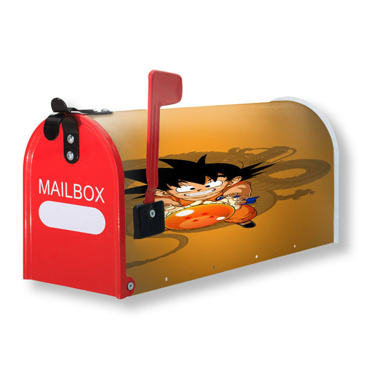 Kid Son Goku Magnetic Mailbox Cover 18" x 21" Outdoor Decor
