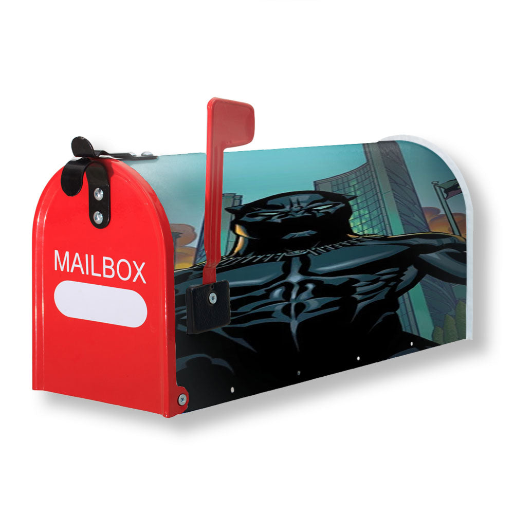 King Of Wakanda Black Panther Magnetic Mailbox Cover - 18.0" x 21.0"