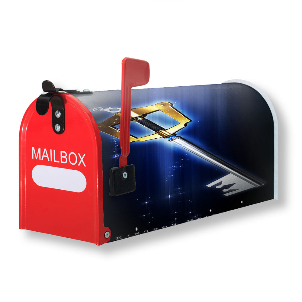 Kingdom Hearts Sora Keyblade Magnetic Mailbox Cover - 18.0" x 21.0"