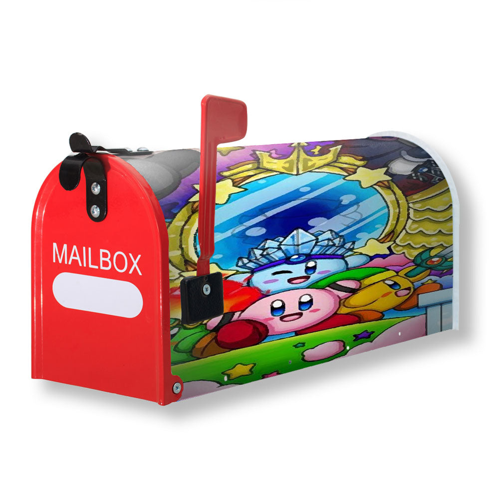 Kirby Triple Deluxe Kingdom Arts And Friends Magnetic Mailbox Cover - 18.0" x 21.0"