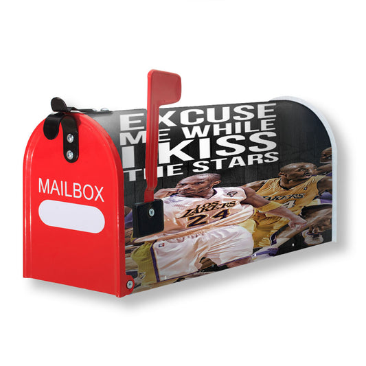 Kobe Bryant 30 Quote Magnetic Mailbox Cover 18" x 21" Outdoor Decor