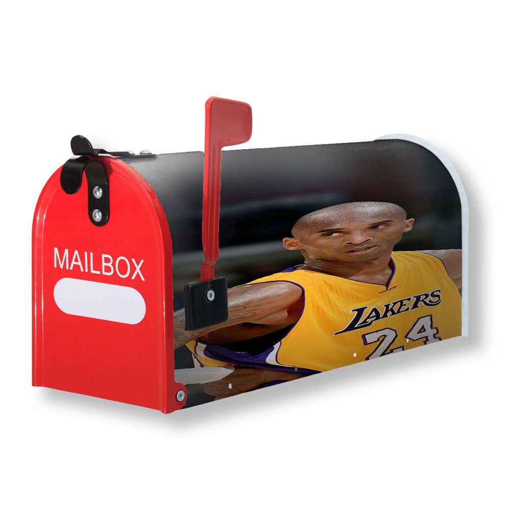 Kobe Bryant Lakers Nba Basketball Magnetic Mailbox Cover - 18.0" x 21.0"