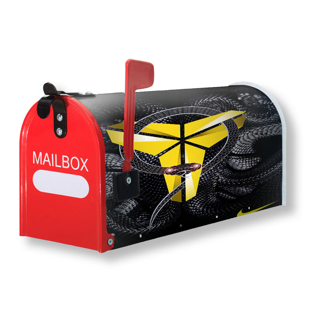 Kobe Bryant Nike Snake Logo Magnetic Mailbox Cover - 18.0" x 21.0"