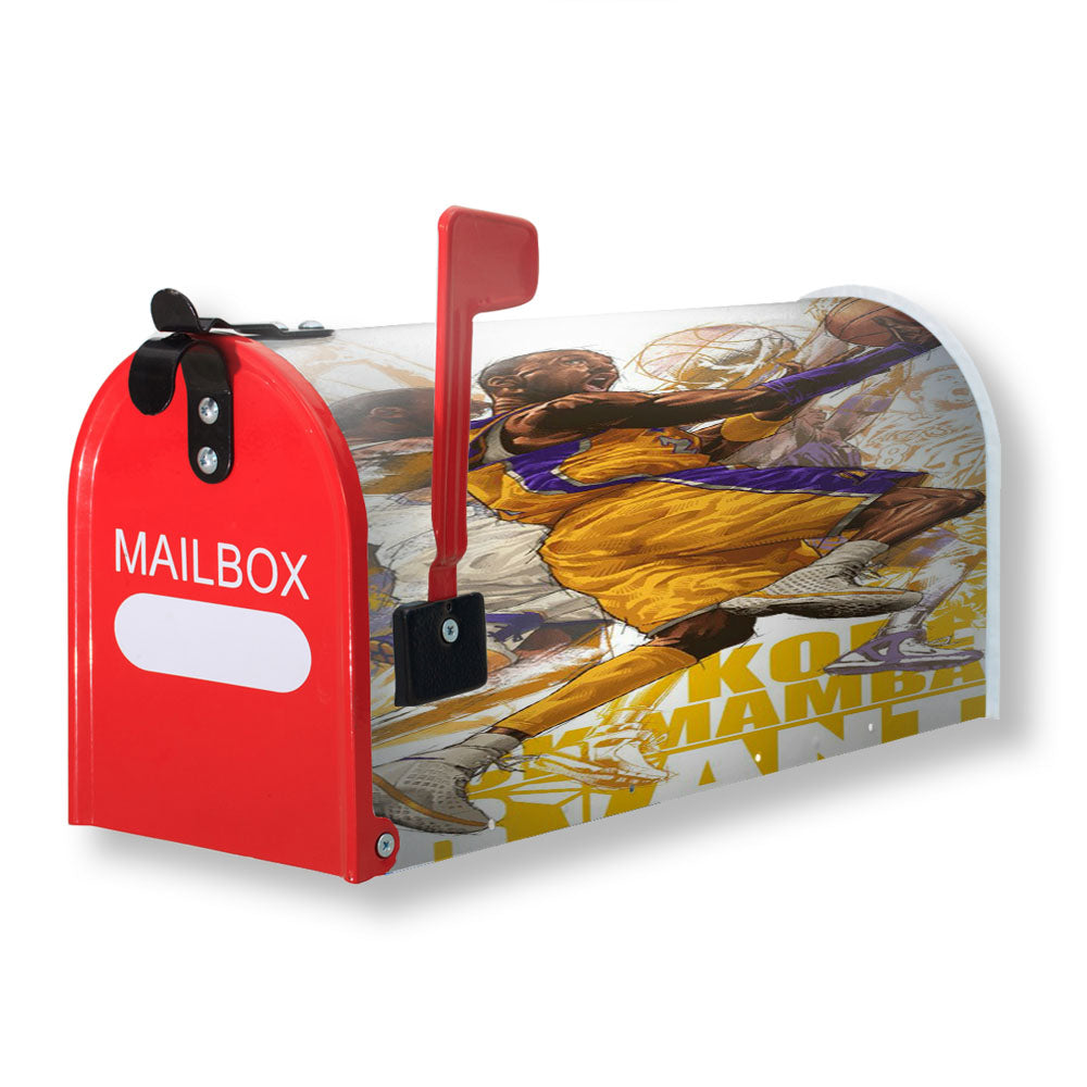 Kobe Bryant Slam Dunk Magnetic Mailbox Cover - 18.0" x 21.0"