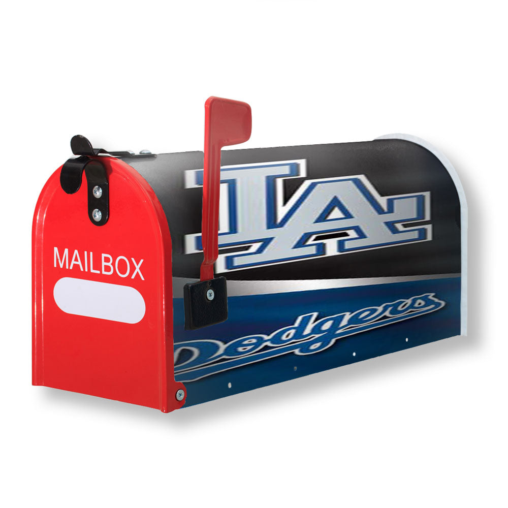 La Dodgers Cloth Logo Magnetic Mailbox Cover - 18.0" x 21.0"