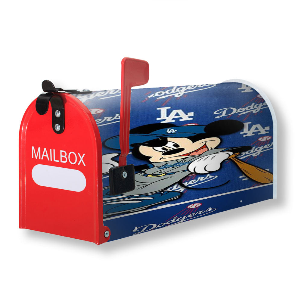La Dodgers X Mickey Mouse Magnetic Mailbox Cover - 18.0" x 21.0"