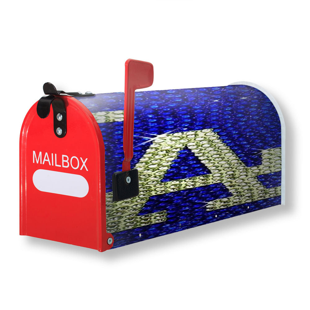 La Los Angeles Dodgers Diamond Magnetic Mailbox Cover - 18.0" x 21.0"