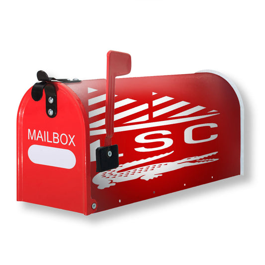 Lacoste Sailing Club Red Magnetic Mailbox Cover 18" x 21" Outdoor Decor