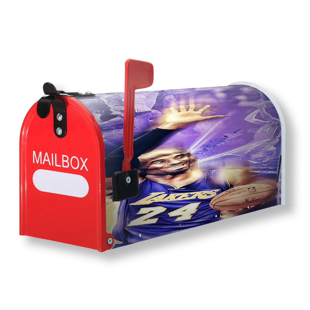 Lakers Kobe Bryant Nba Legend Tribute Magnetic Mailbox Cover - 18.0" x 21.0"
