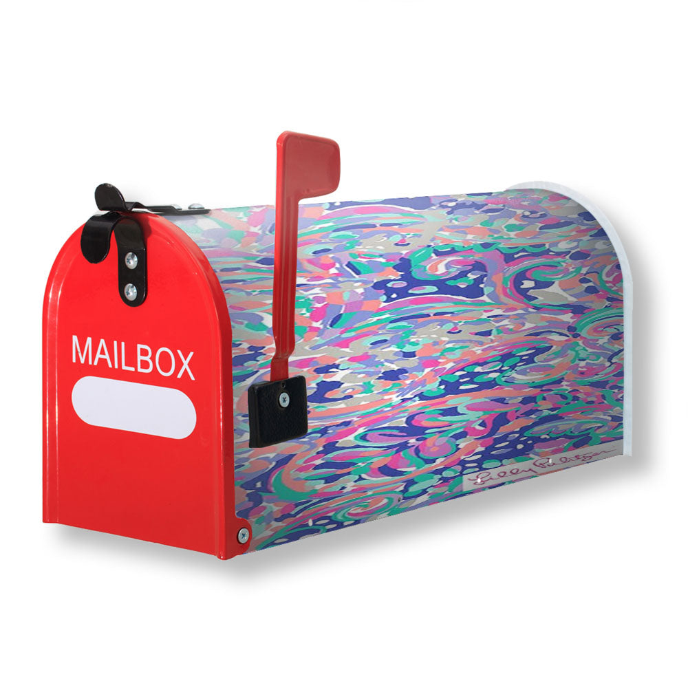 Lilly Pulitzer La Playa Magnetic Mailbox Cover - 18.0" x 21.0"