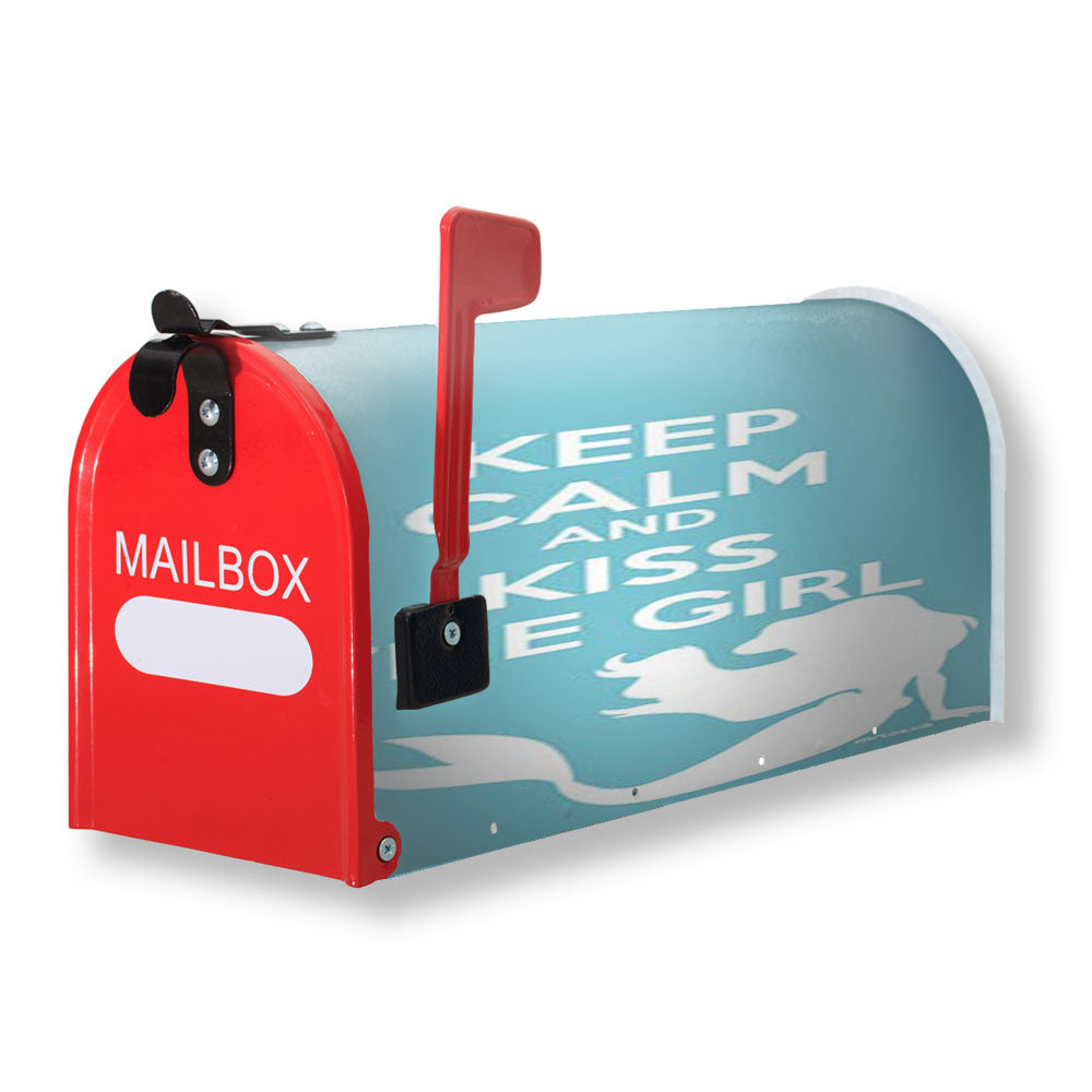 Little Mermaid Keep Calm Magnetic Mailbox Cover - 18.0" x 21.0"