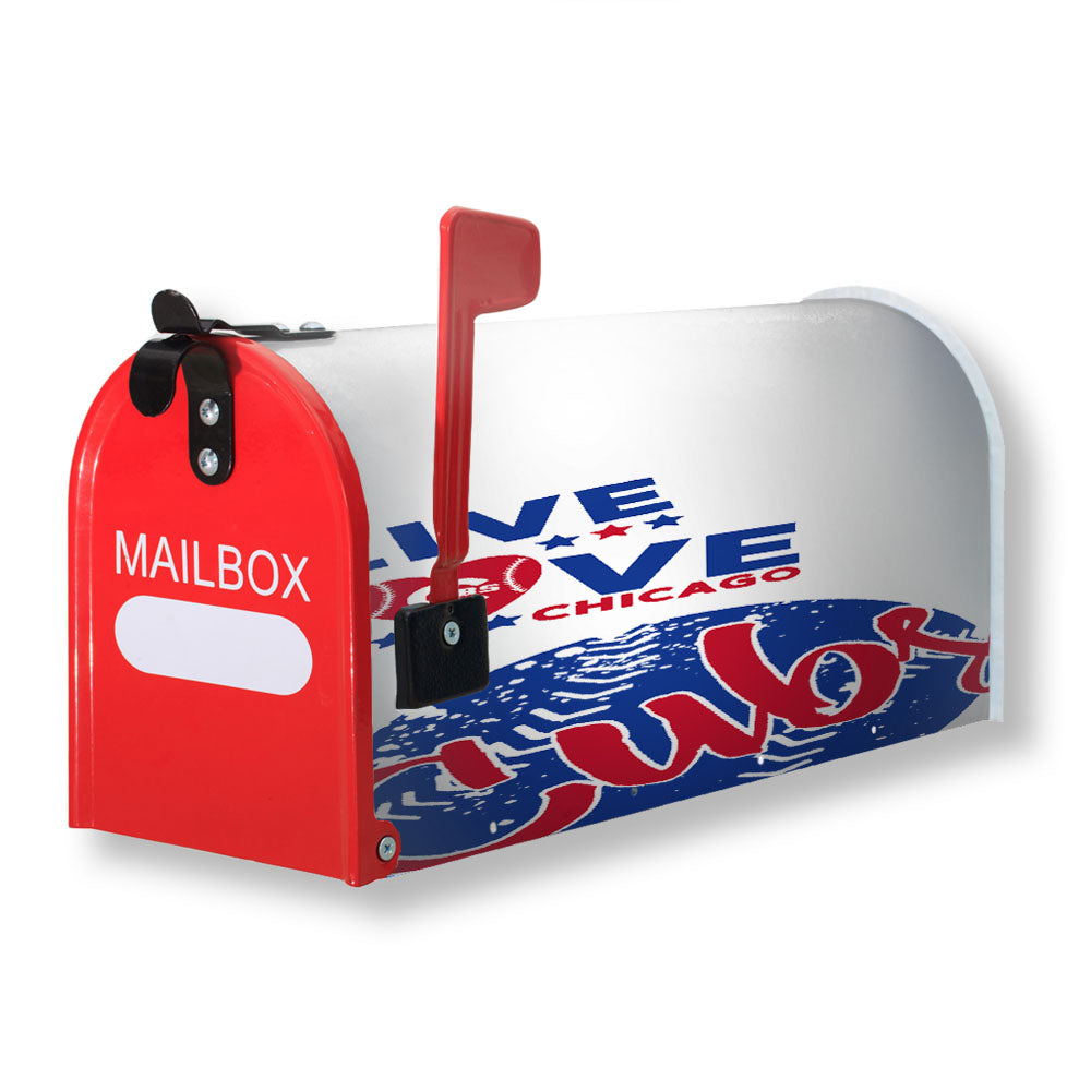 Live Love Chicago Cubs Magnetic Mailbox Cover - 18.0" x 21.0"