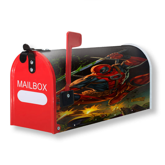 Marvel Deadpool Slash Magnetic Mailbox Cover 18" x 21" Outdoor Decor