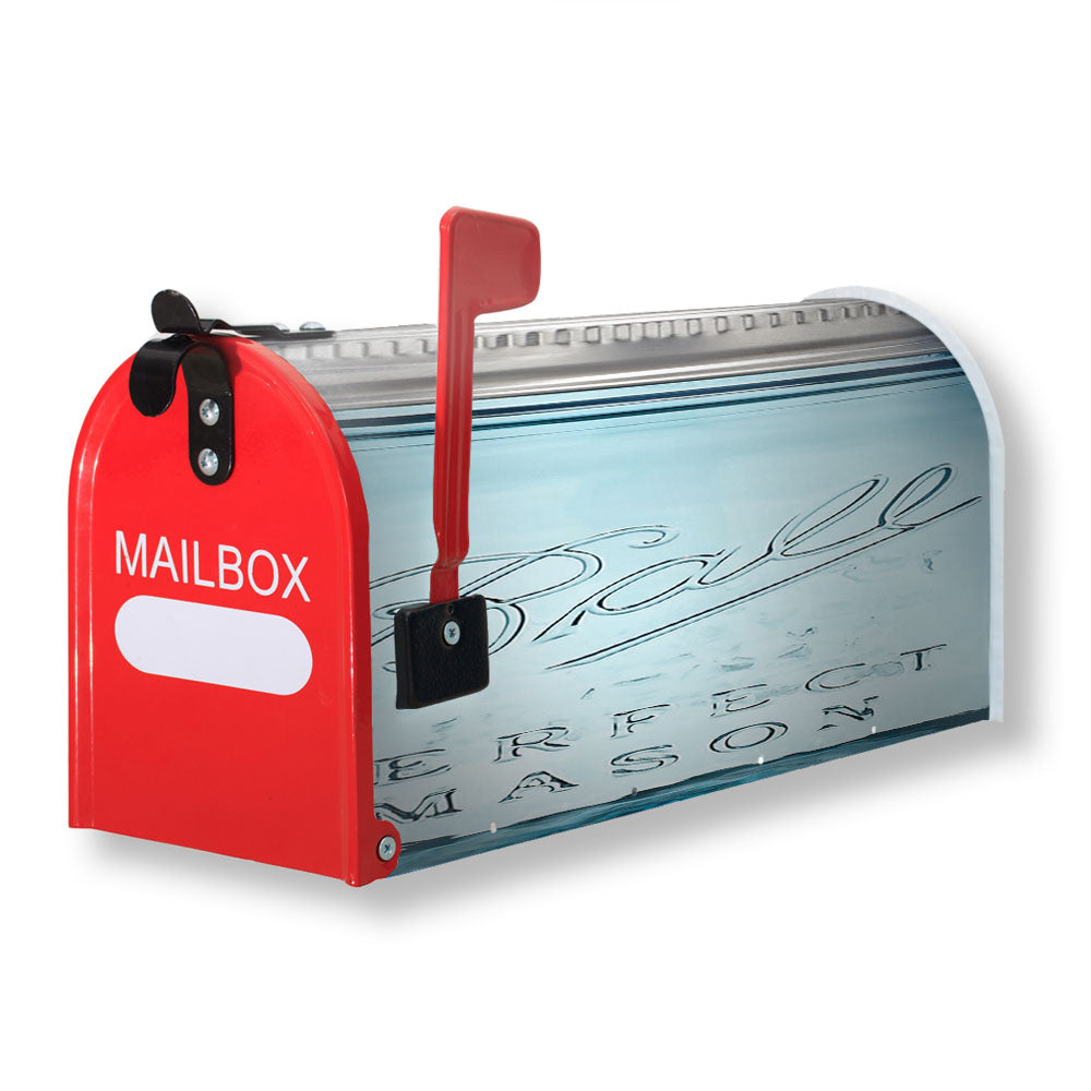 Mason Jar Magnetic Mailbox Cover - 18.0" x 21.0"
