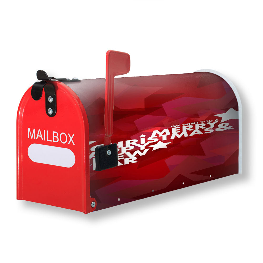 Merry Christmas Magnetic Mailbox Cover - 18.0" x 21.0"