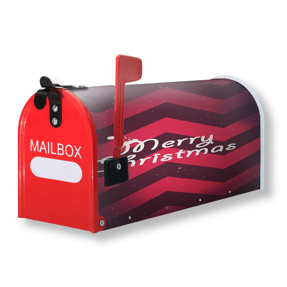 Merry Christmas Cute Magnetic Mailbox Cover - 18.0" x 21.0"