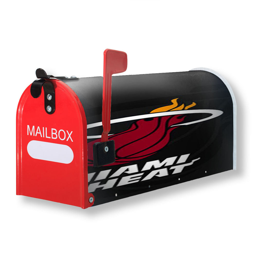 Miami Heat Logo Magnetic Mailbox Cover - 18.0" x 21.0"