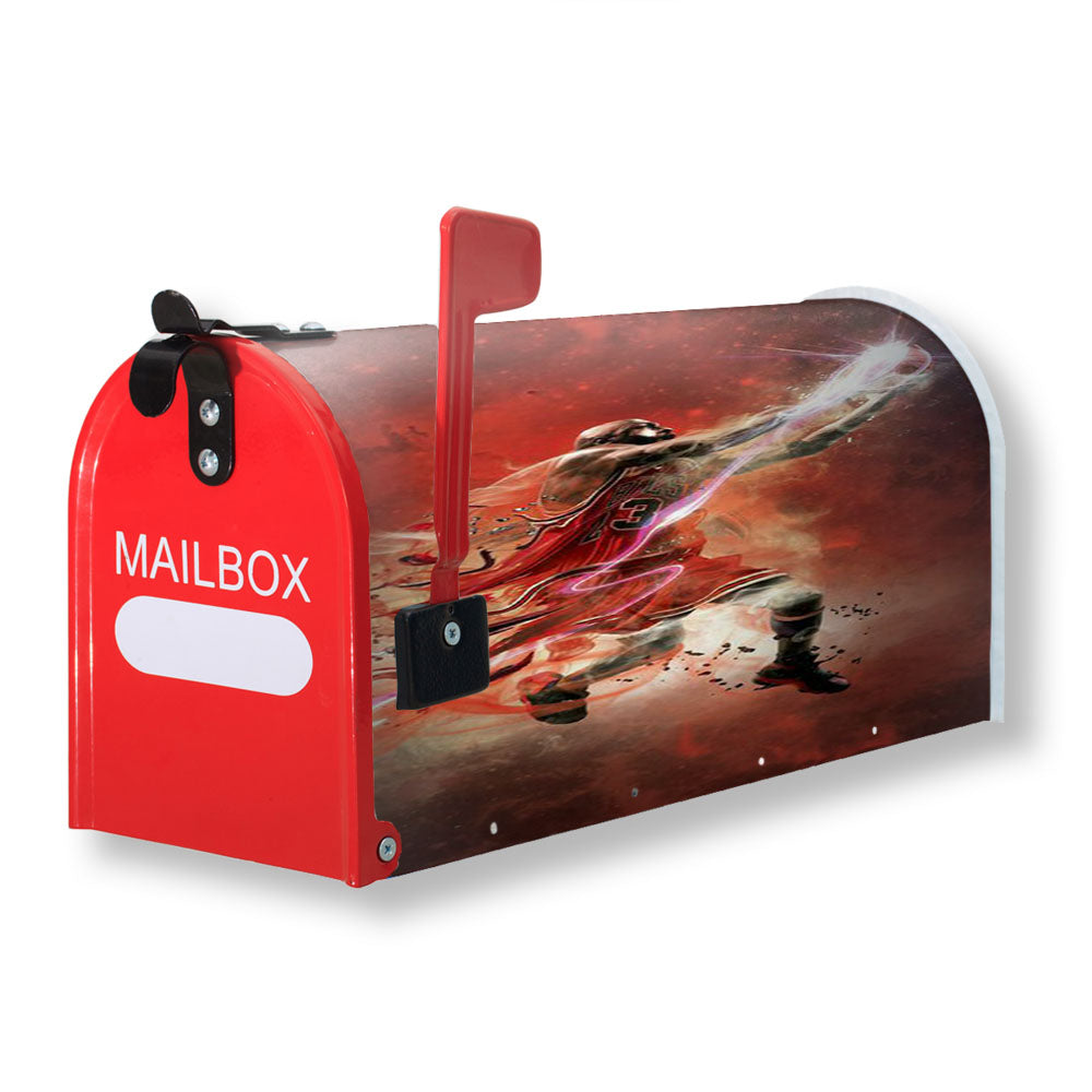 Michael Jordan Slam Dunk Magnetic Mailbox Cover - 18.0" x 21.0"