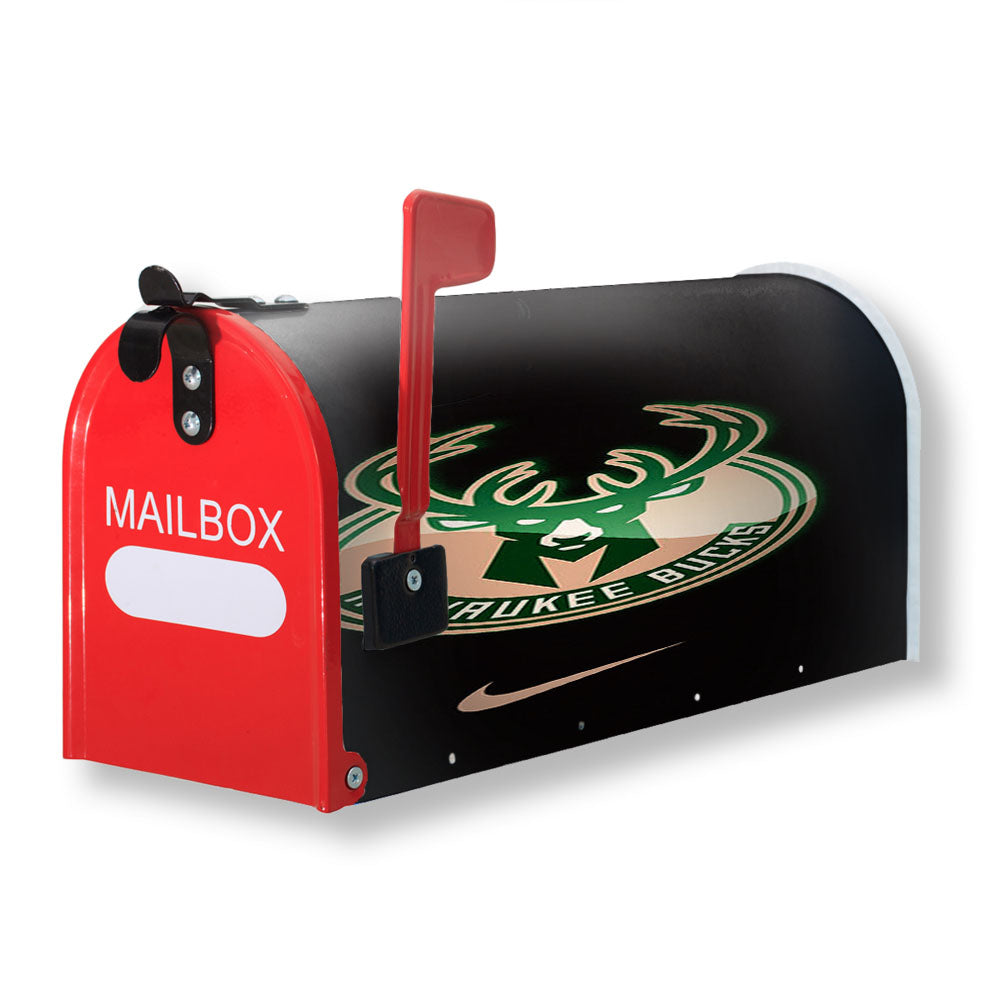 Milwaukee Bucks Logo 1 Magnetic Mailbox Cover - 18.0" x 21.0"