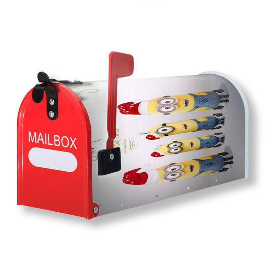 Minions Christmas Magnetic Mailbox Cover 18" x 21" Outdoor Decor