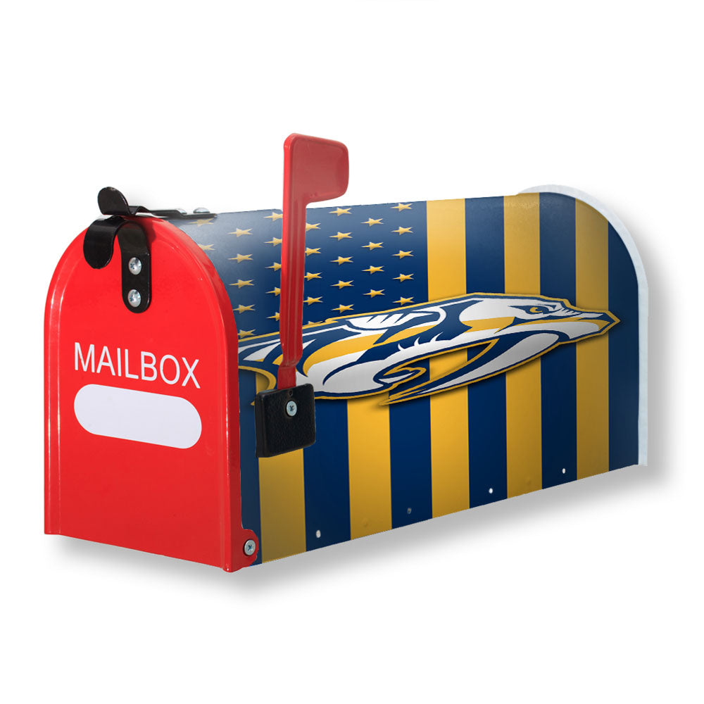 Nashville Predators Usa Magnetic Mailbox Cover - 18.0" x 21.0"