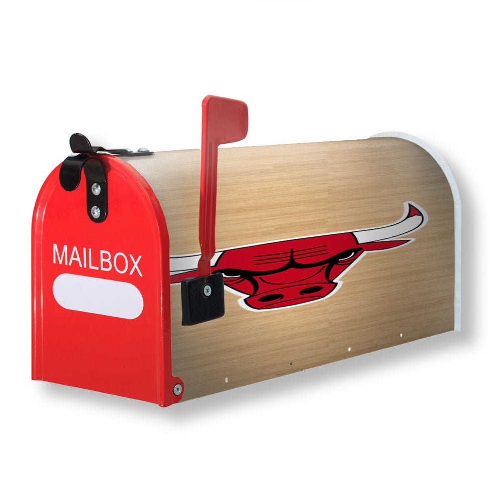 Nba - Chicago Bulls Wallpaper Magnetic Mailbox Cover - 18.0" x 21.0"