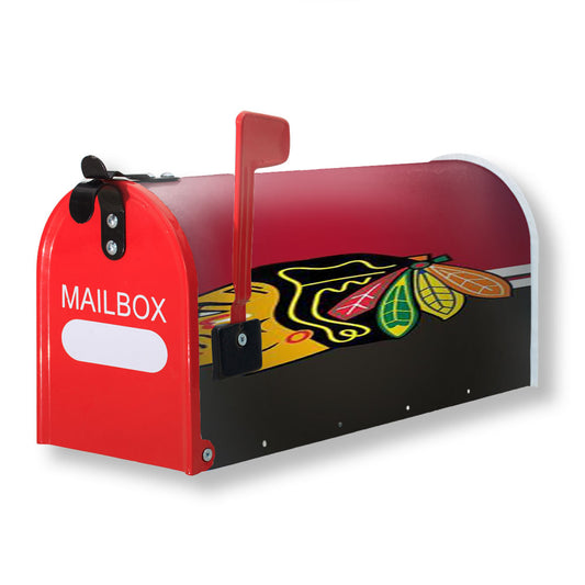 New Chicago Blackhawks Magnetic Mailbox Cover 18" x 21" Outdoor Decor