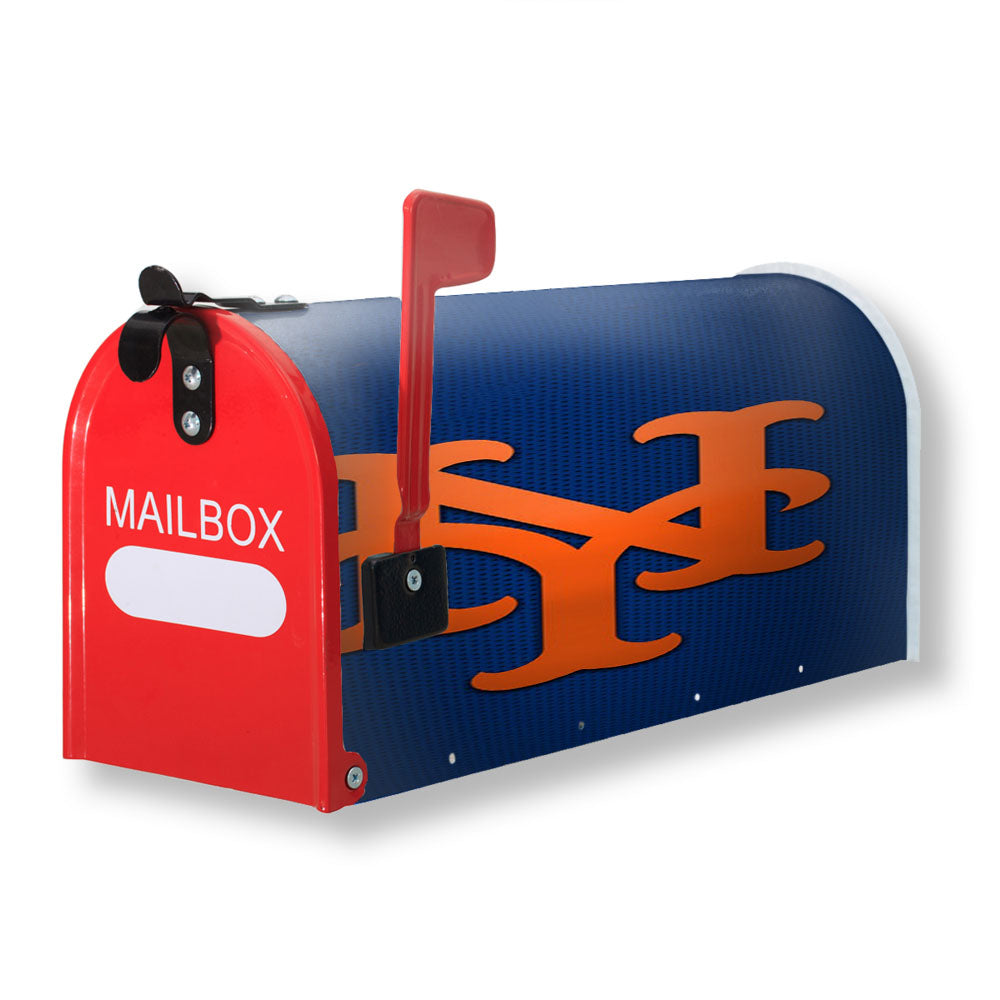 New York Mets Mlb 43 Magnetic Mailbox Cover - 18.0" x 21.0"